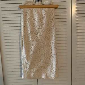 Talbots Lace Pencil Skirt